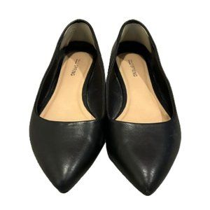 Call It Spring Pointed Toe Black Flats | Size 7